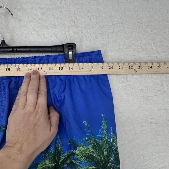 Corona Board Shorts Men's 38 Inseam 9.5" Palm Trees Lined Hawaiian Swim Beer - Picture 7 of 9